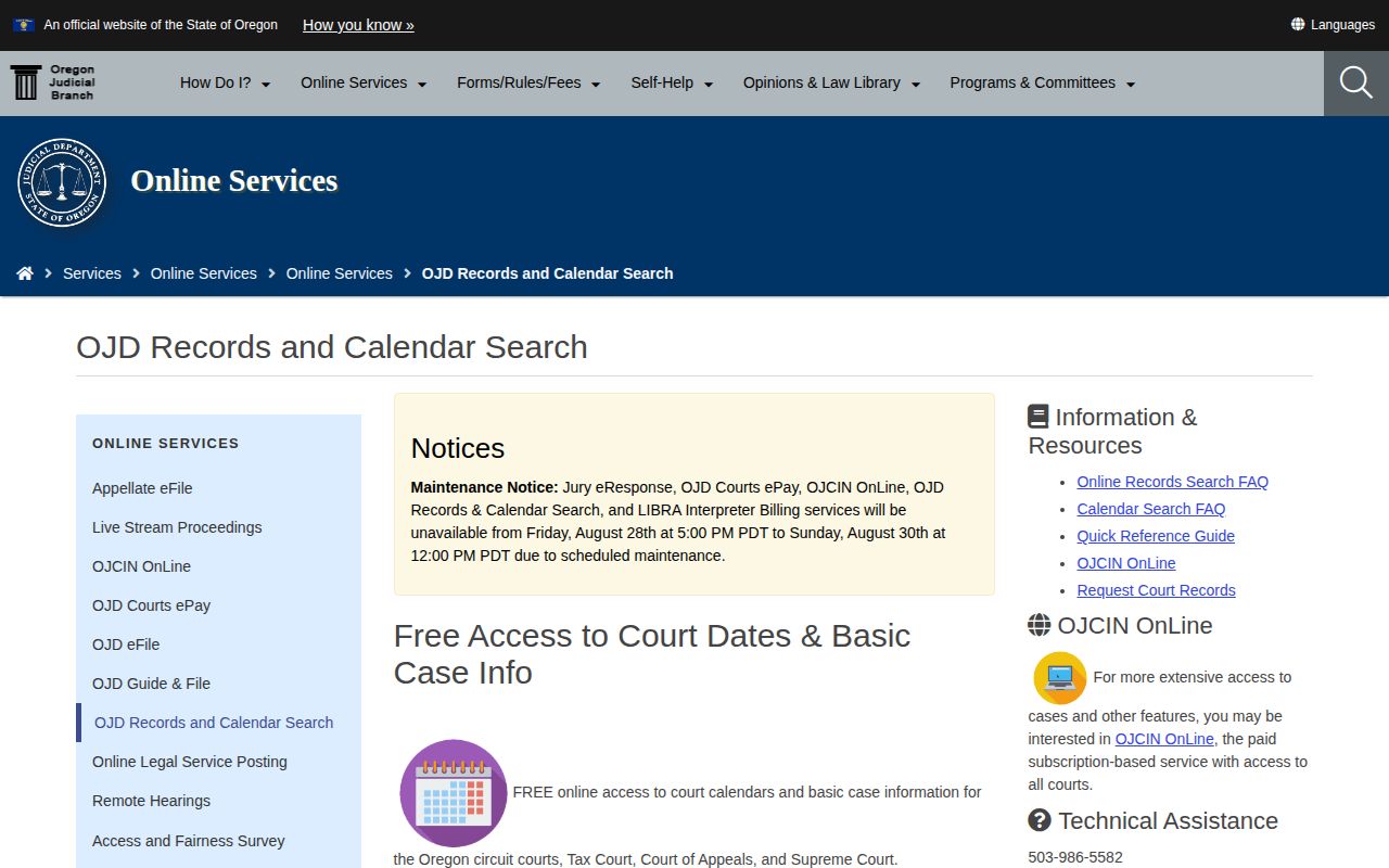 Douglas County court case disposition record search